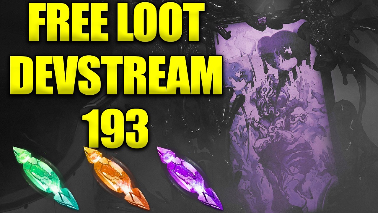 Free Tauforged Archon Shard Grab Bag From Devstream 193 Today! New Warframe Follie News!