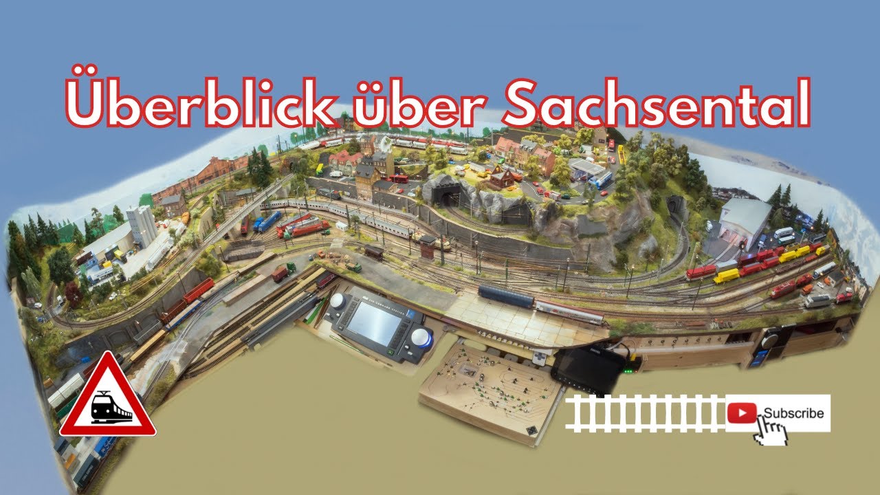 &Uuml;berblick &uuml;ber Sachsental // Modellbahn Spur TT