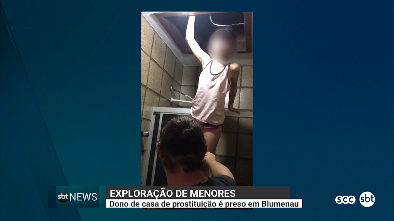 Exploração de menores: dono de casa de prostituição é preso em Blumenau