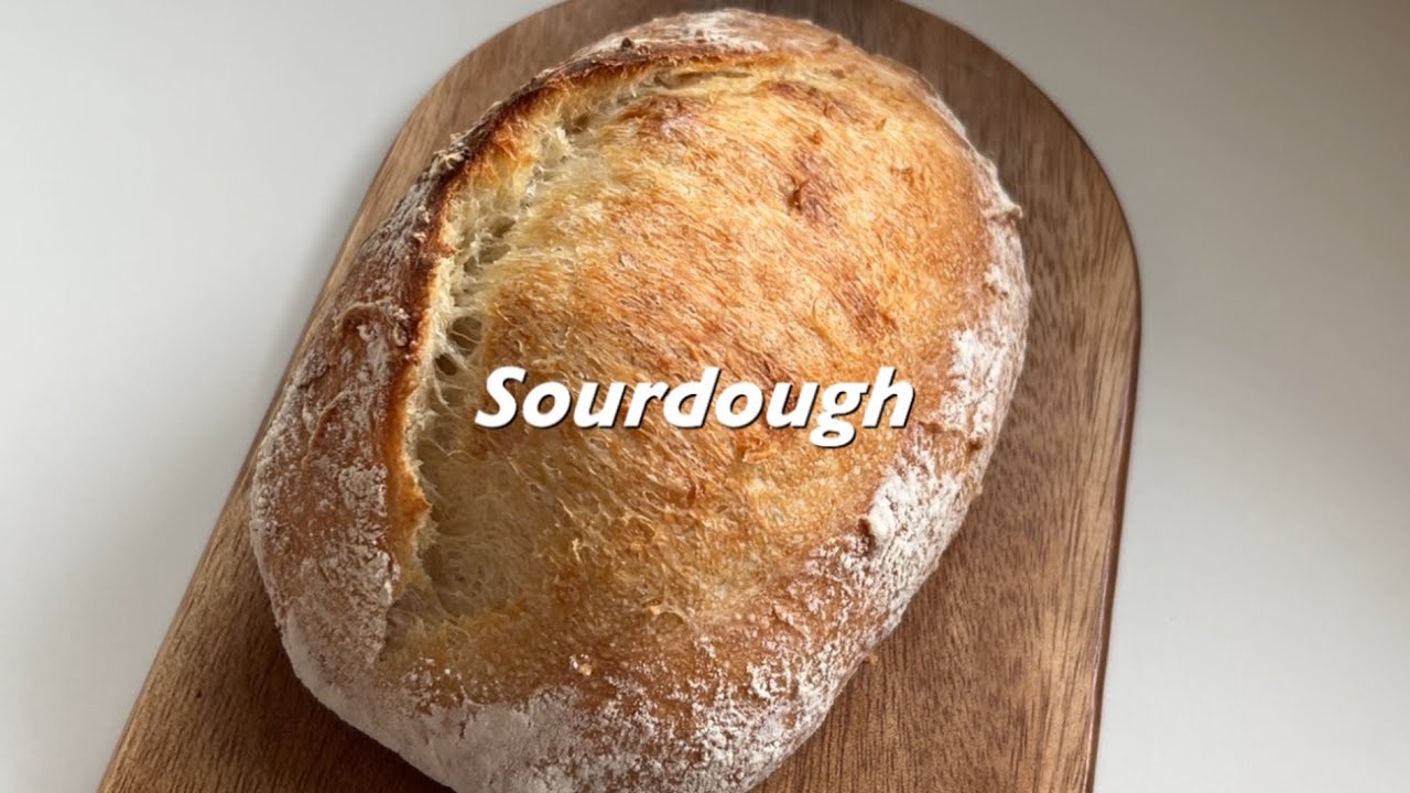 [Eng sub] 쫀득 고소한 사워도우 만들기 ｜sourdough｜asmr