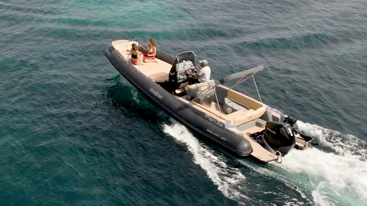 Salpa Soleil 26 - Paxos RIB Boat Hire