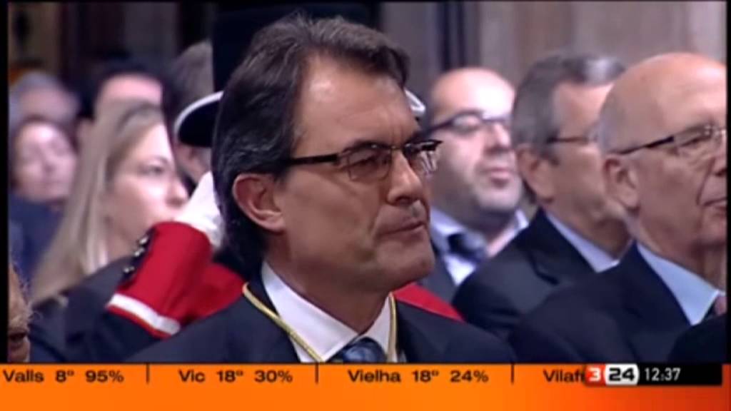 Cor Jove Sentmenat   Presa Possessió President Mas
