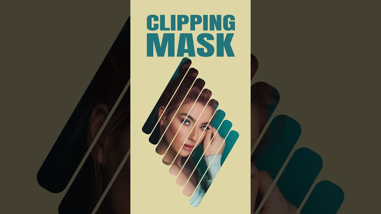Clipping Mask with Compound Path in Illustrator! 🎨 🔥 #shorts #shortsfeed #illustrator #tutorial
