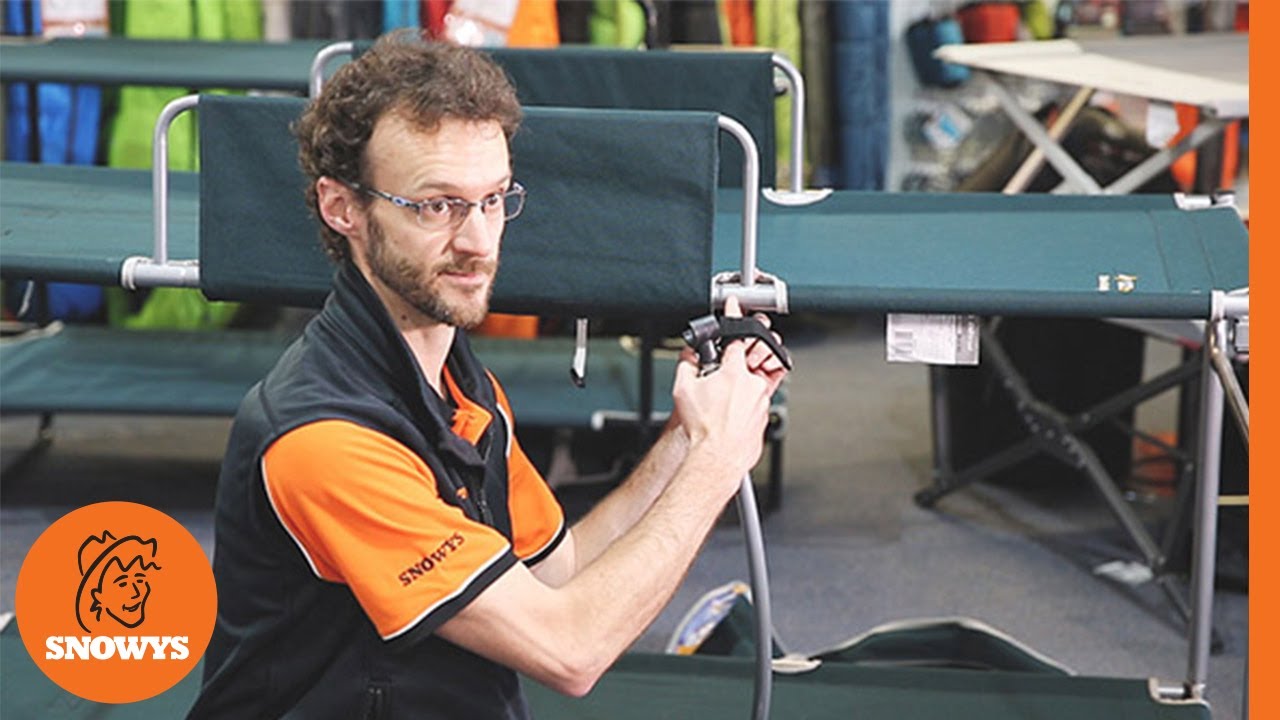 Двуспальная кровать Oztrail Deluxe — как установить и упаковать