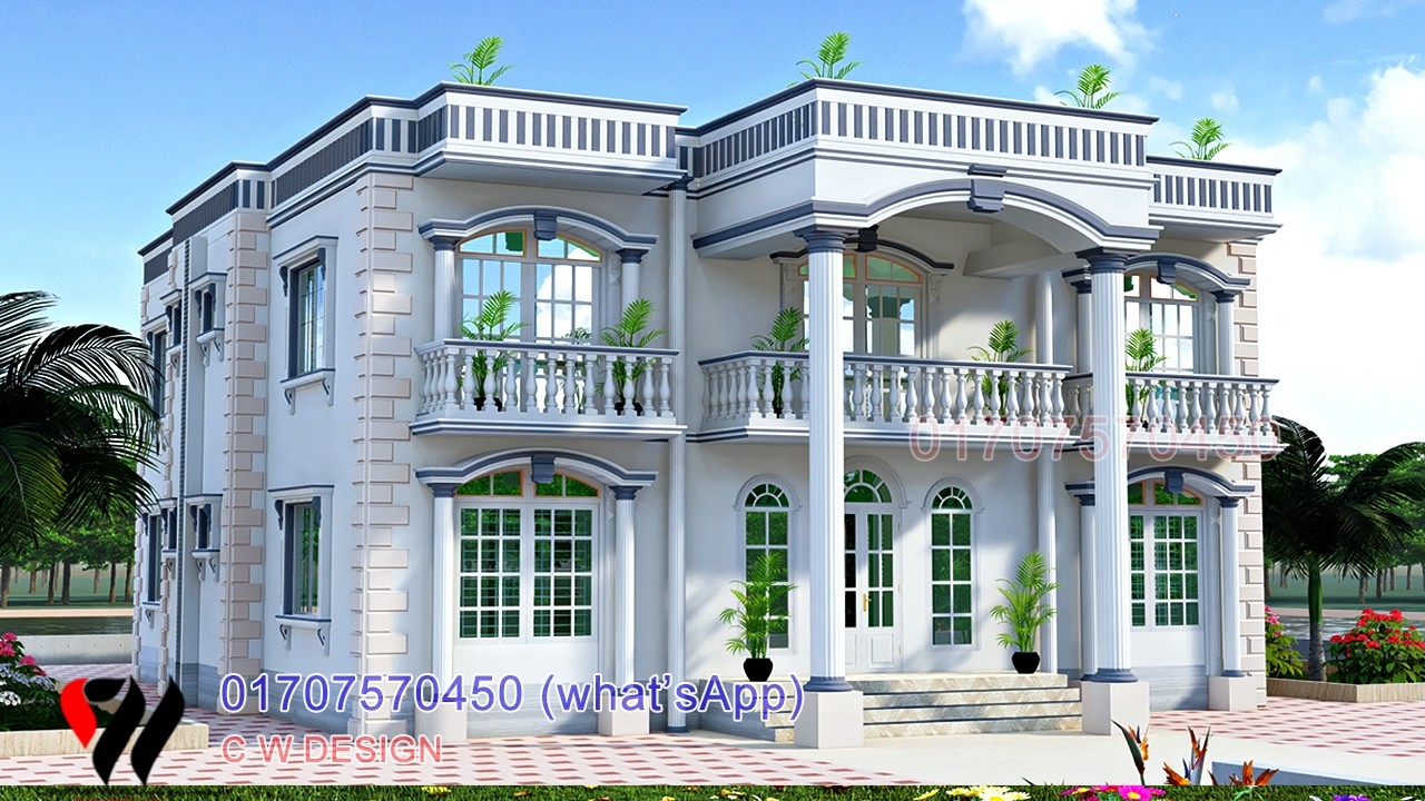 Luxury House Design in Bangladesh.