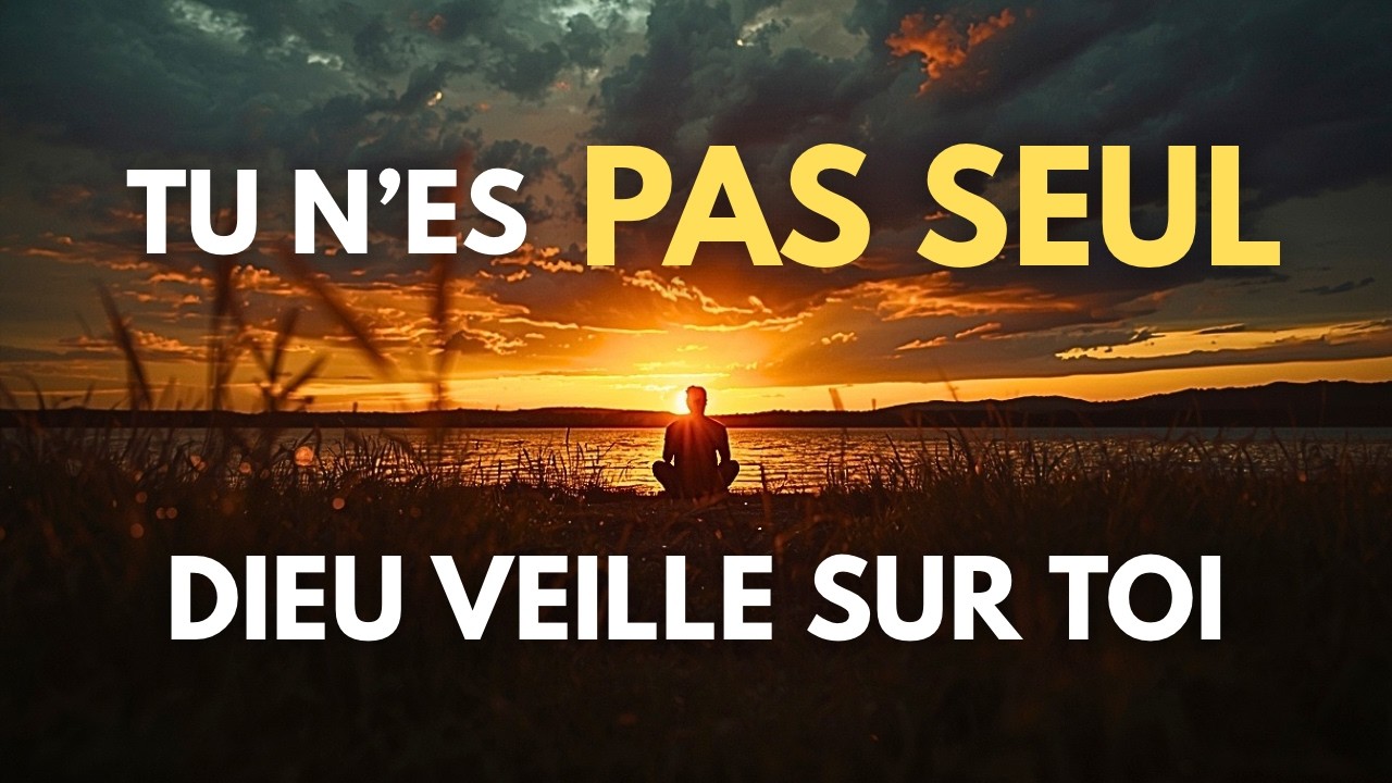 Ce soir encore, Seigneur, je ne suis pas seul. Tu es avec moi - Prière Spirituel du soir