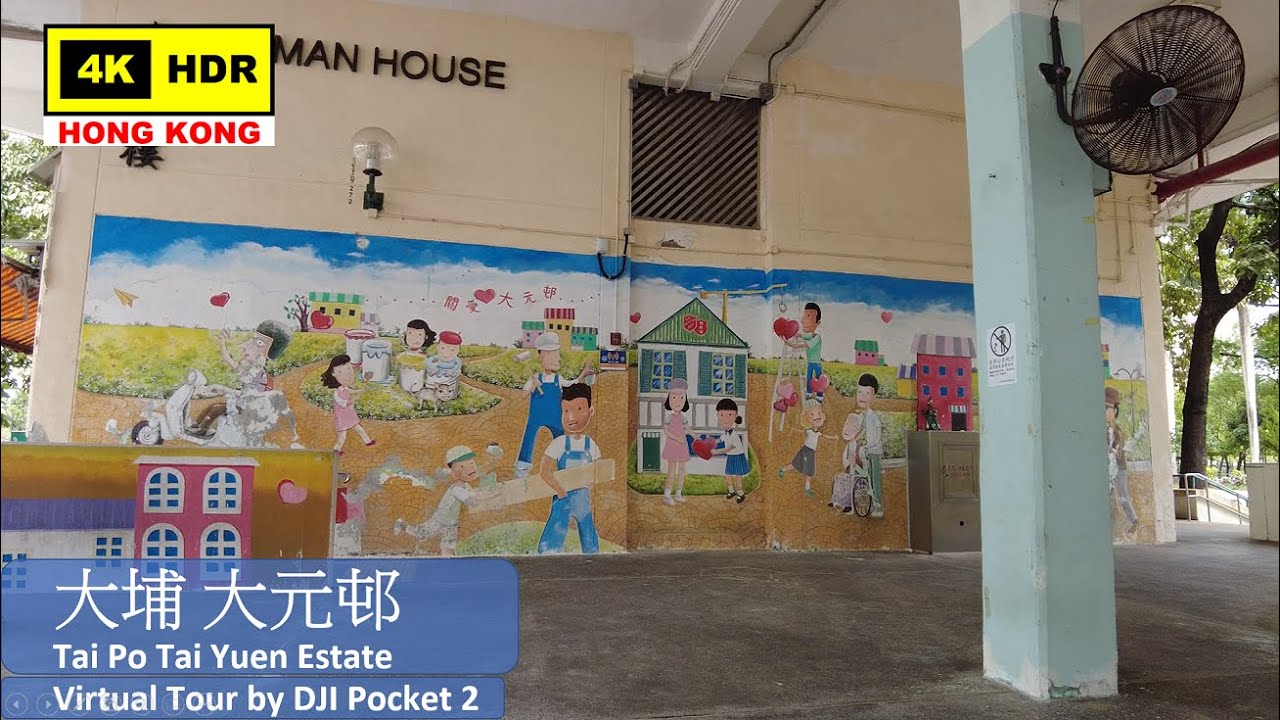 【HK 4K】大埔 大元邨 | Tai Po Tai Yuen Estate | DJI Pocket 2 | 2021.05.30