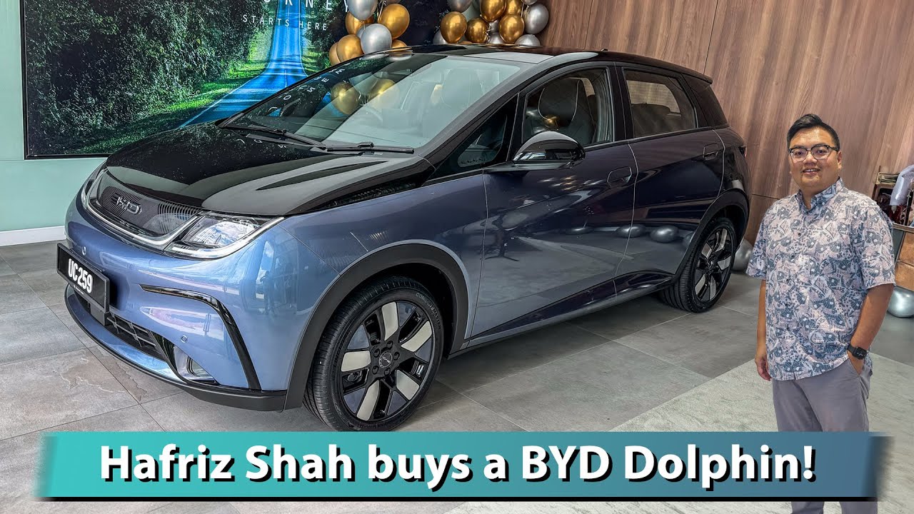 Хафриз Шах покупает новый электромобиль BYD Dolphin!