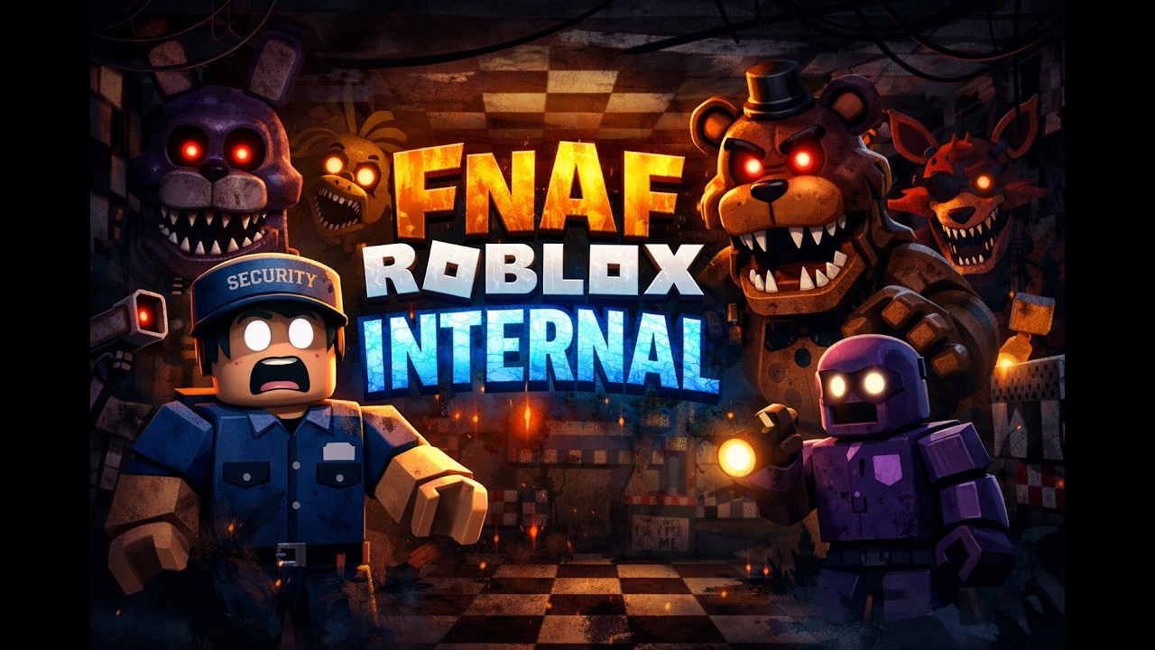 FNAF Roblox internal inimigo no final