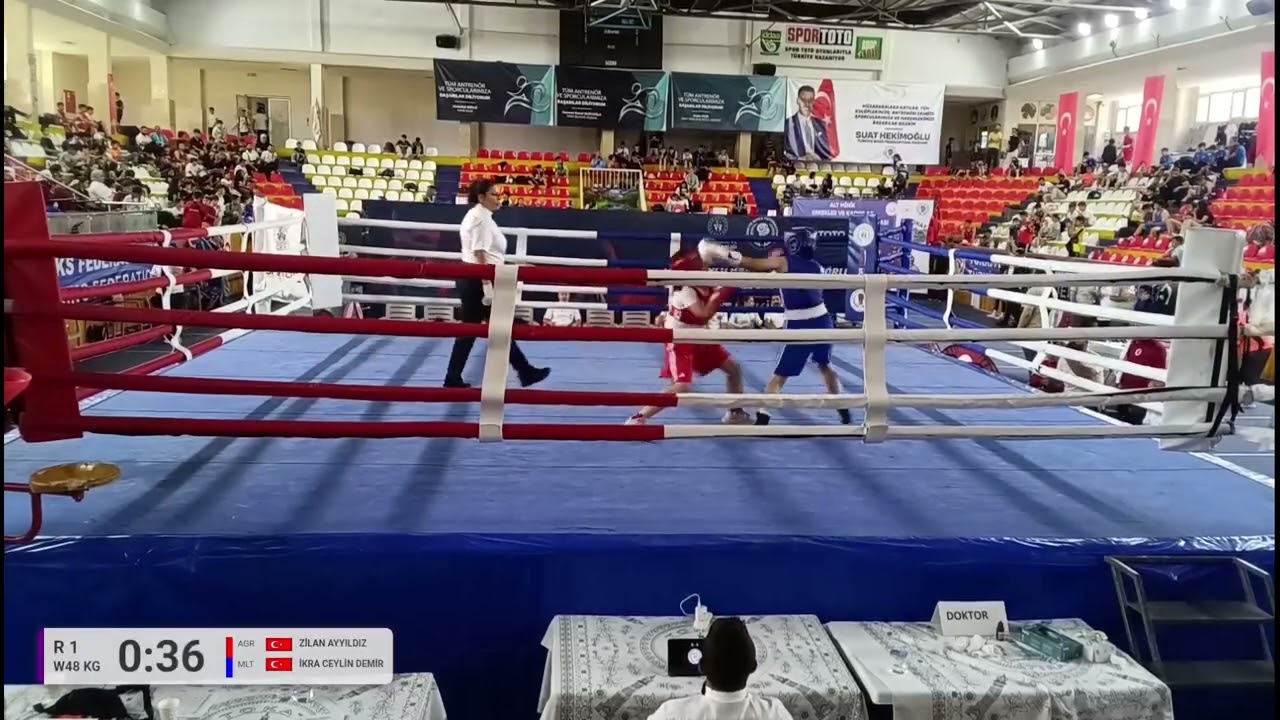 ZİLAN AYYILDIZ - İKRA CEYLİN DEMİR TÜRKİYE BOKS FEDERASYONU ALT MİNİKLER FERDİ BOKS ŞAMPİYONASI 2025