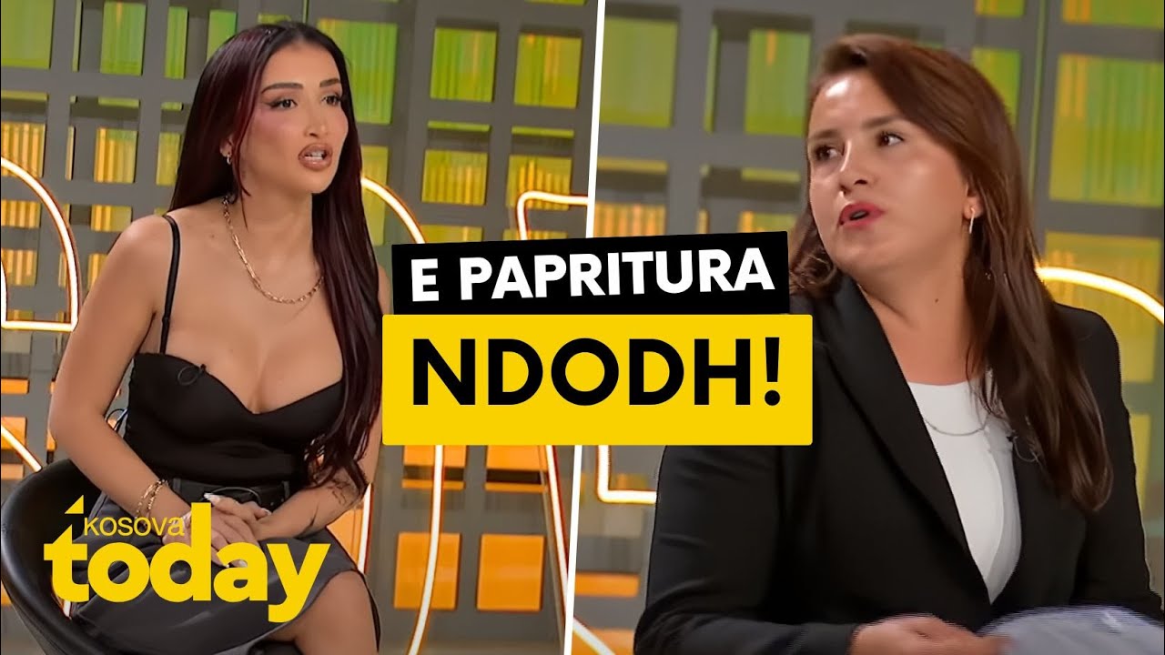 Xheneta i futet LIVE n&euml; emision avokates s&euml; Drilonit!