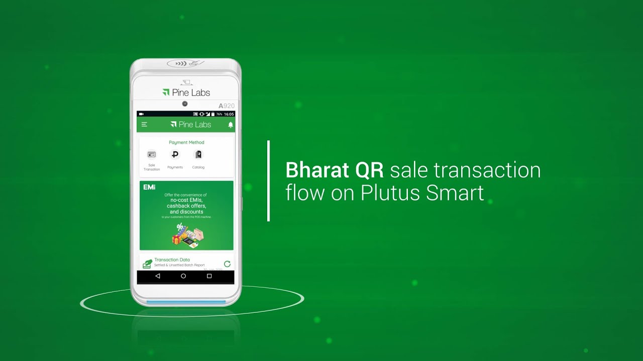 How to Accept Bharat QR Payments with Plutus Smart?