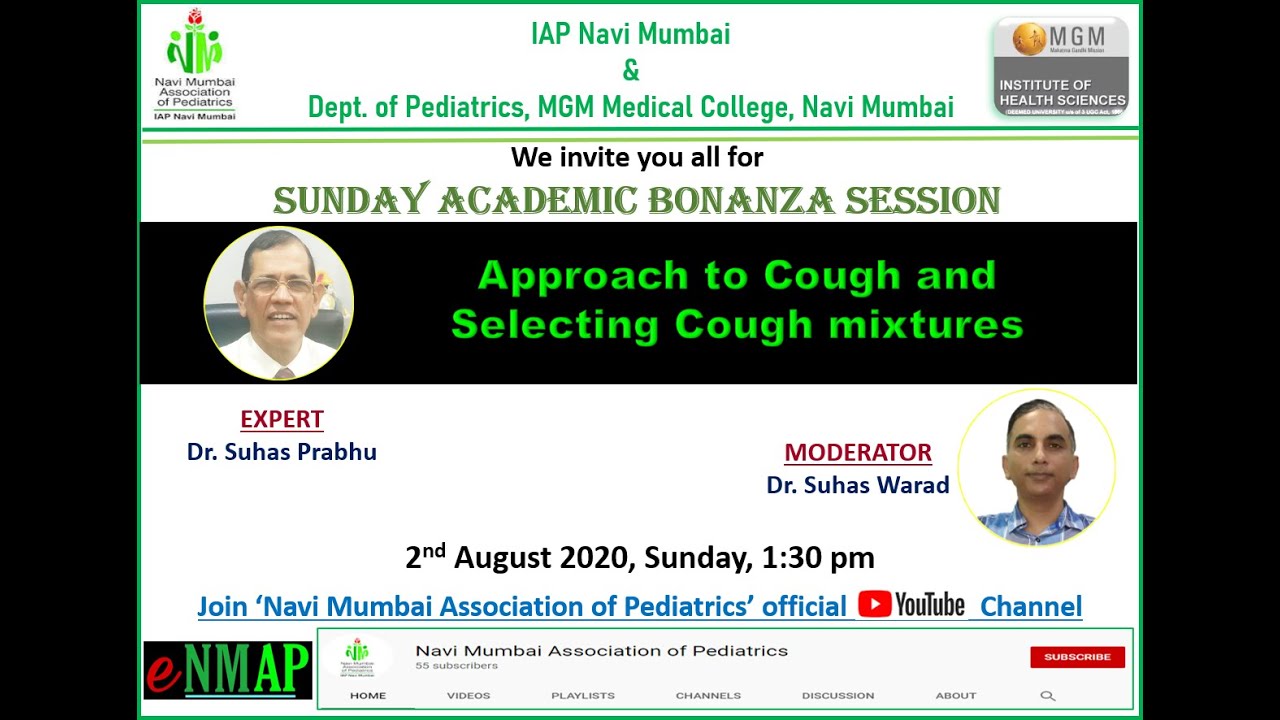 Approach to Childhood Cough and Selecting Cough Mixtures