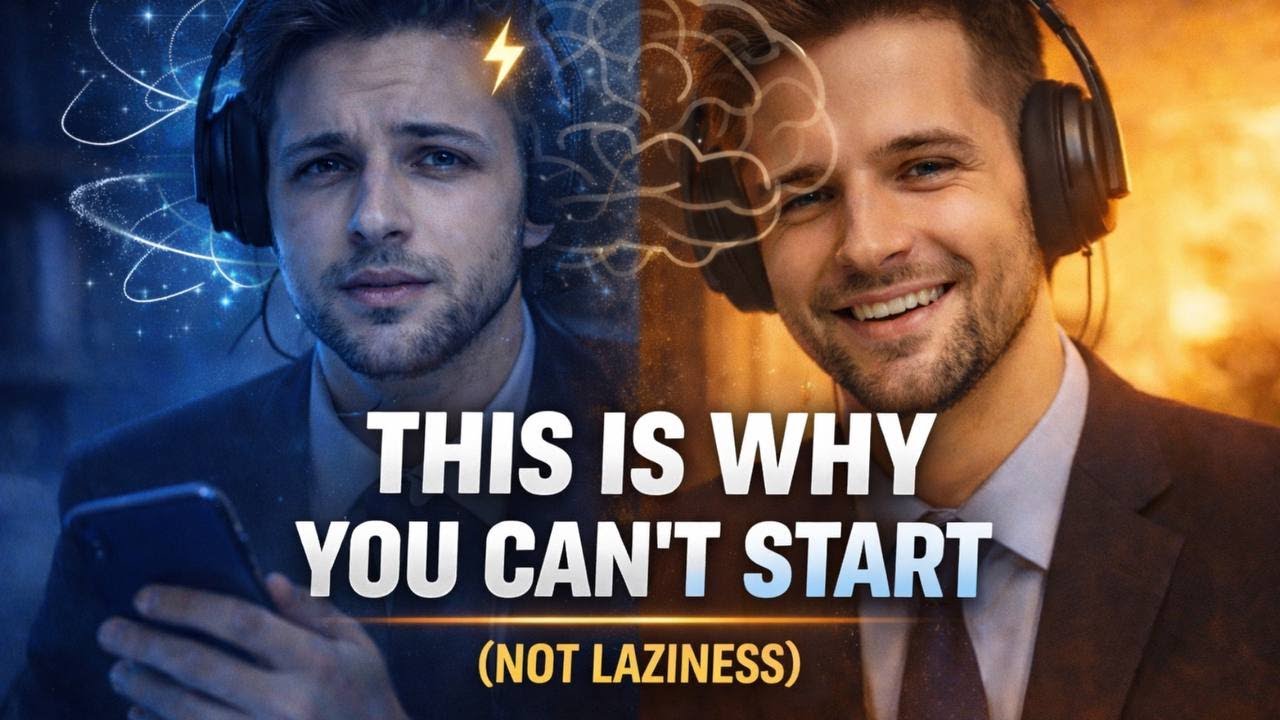 You are not lazy. Your brain is tired.