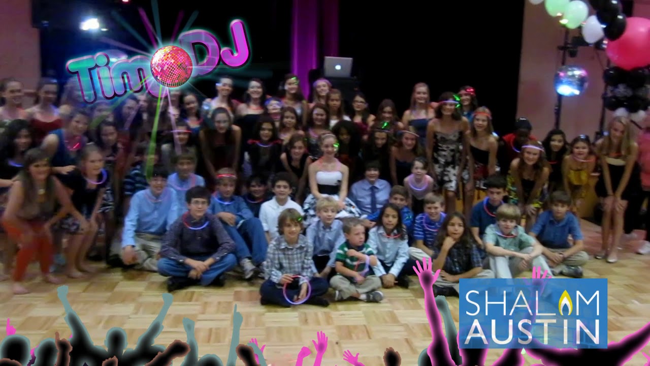 TimoDJ: The Wave (#18, JK) Bat Mitzvah (ShalomAustin.org) Shalom, Texas!