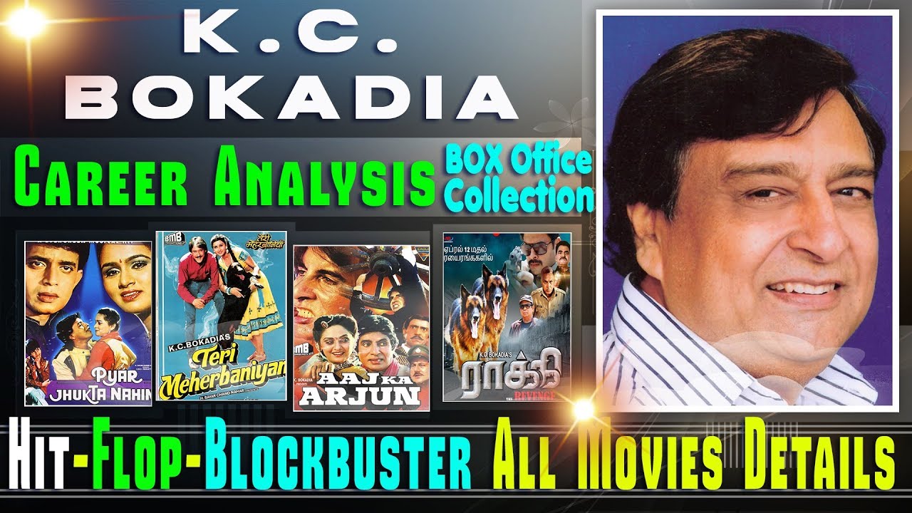 Director KC Bokadia Box Office Collection Analysis Hit and Flop Blockbuster All Movies List.