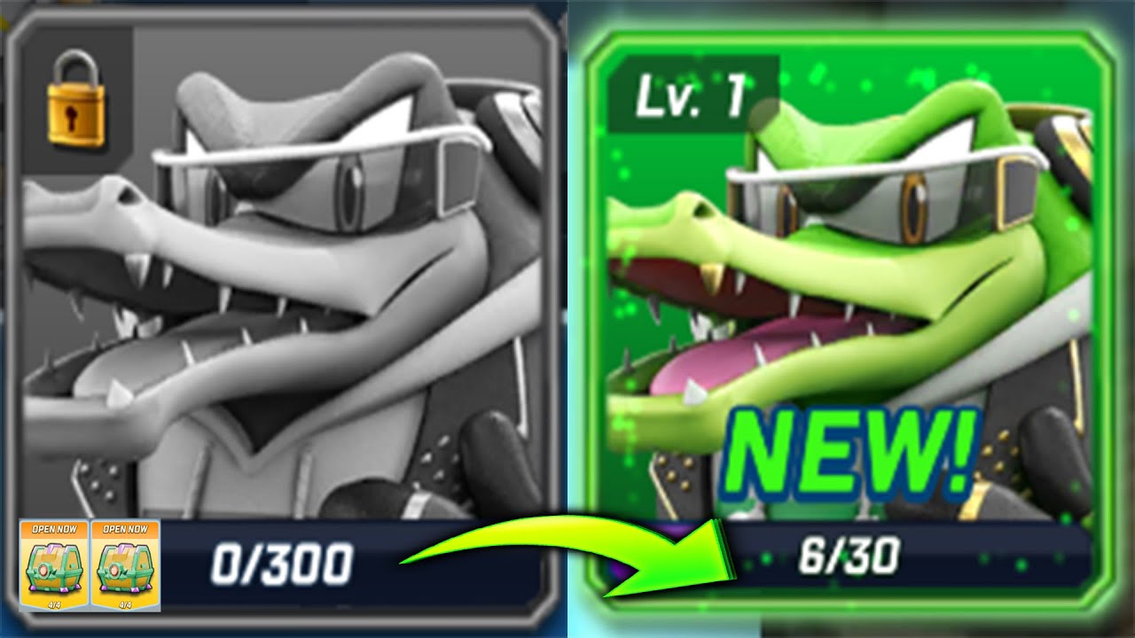 Sonic Forces Speed Battle - DJ VECTOR New Character Unlocked - Open Old Celebration Chests Gameplay