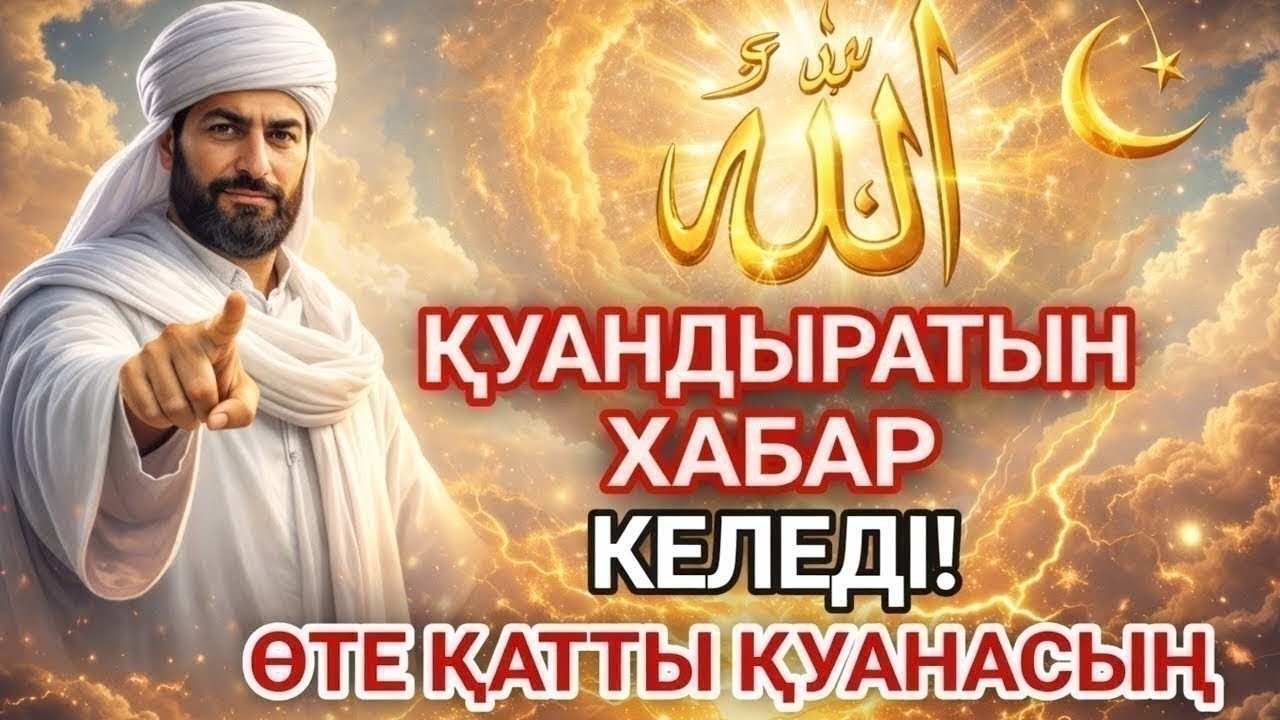 🌙Рамазан ✨Жақында сені қатты қуантатын жақсы жаңалық келеді
