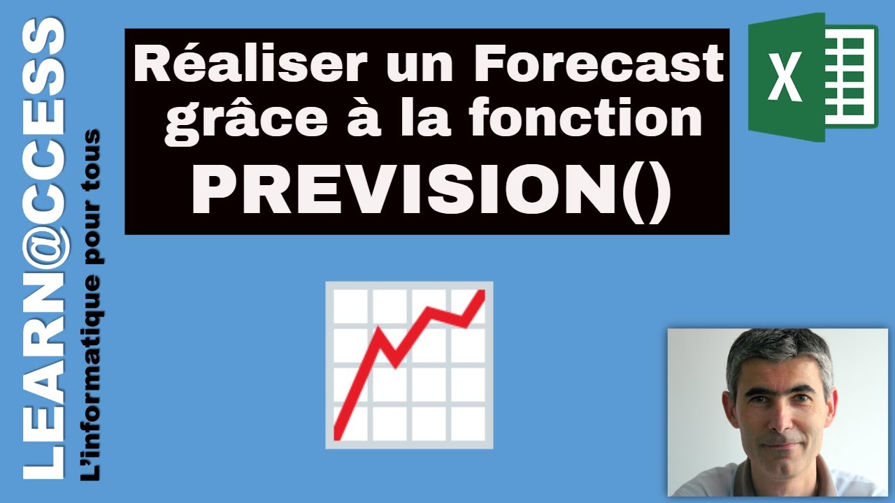 Excel  - Comment utiliser la fonction Prevision (Forecast)