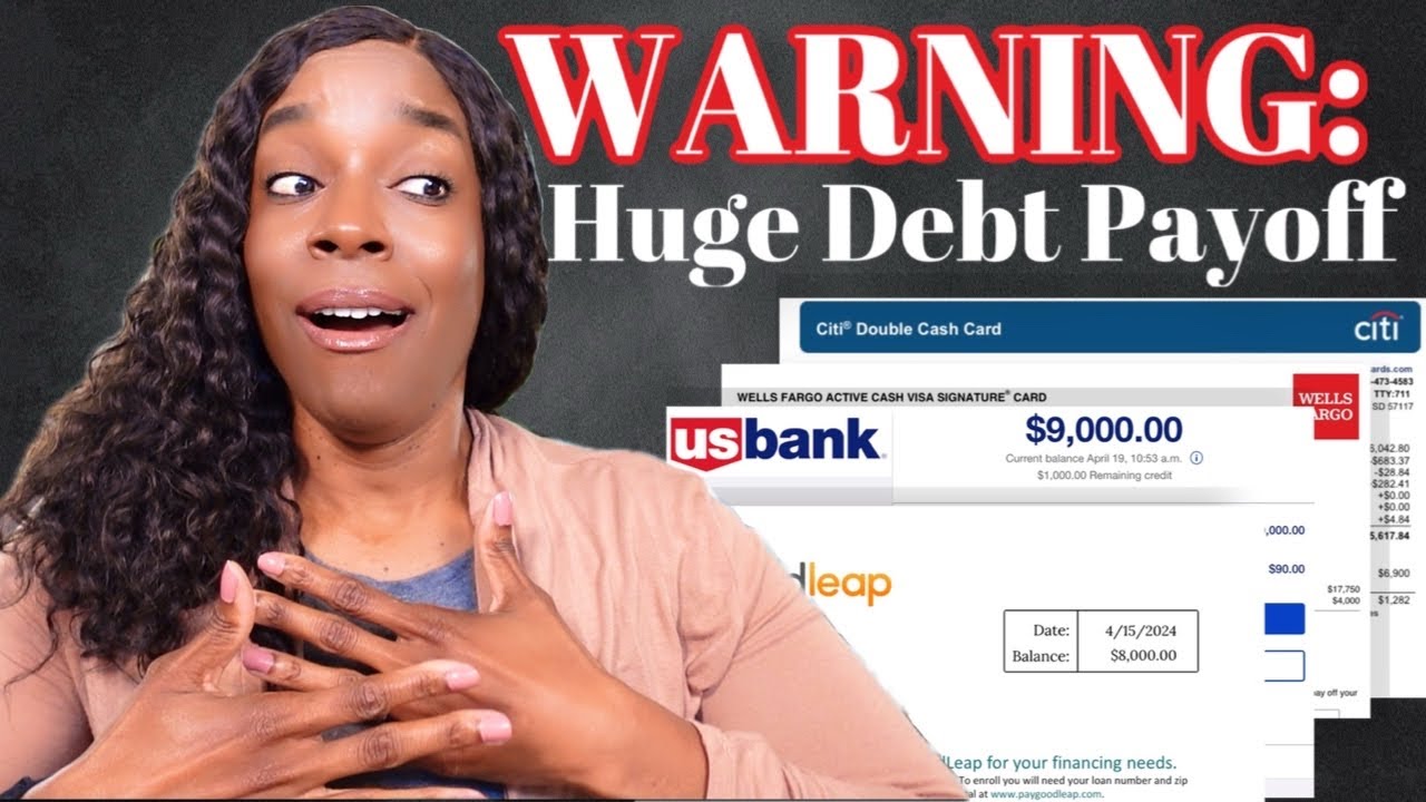 My Huge Credit Card Debt Payoff | Low Income Debt Free Journey Finale