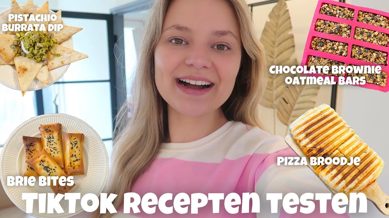 DE LEUKSTE TIKTOK RECEPTEN TESTEN - AUGUSTUS 2023 | Joyce Rikken
