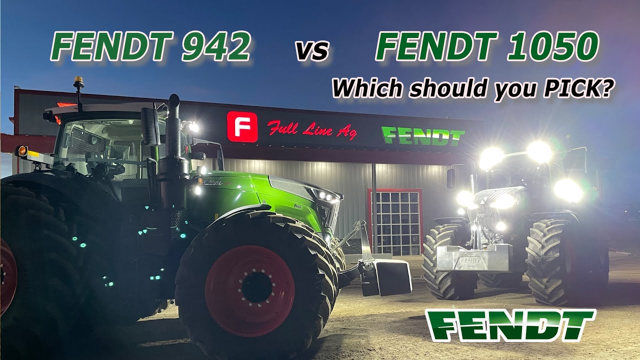Fendt 900 vs Fendt 1000 (Comparison Video)