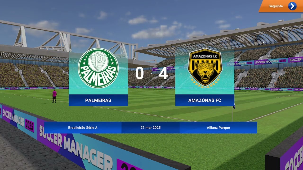 Carreira no amazonas no soccer manager 2025/ #8