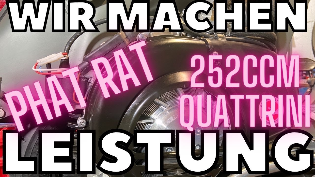 40 PS in einer VESPA | Wir machen LEISTUNG | Teil 5 Projekt Phat Rat VESPA TUNING