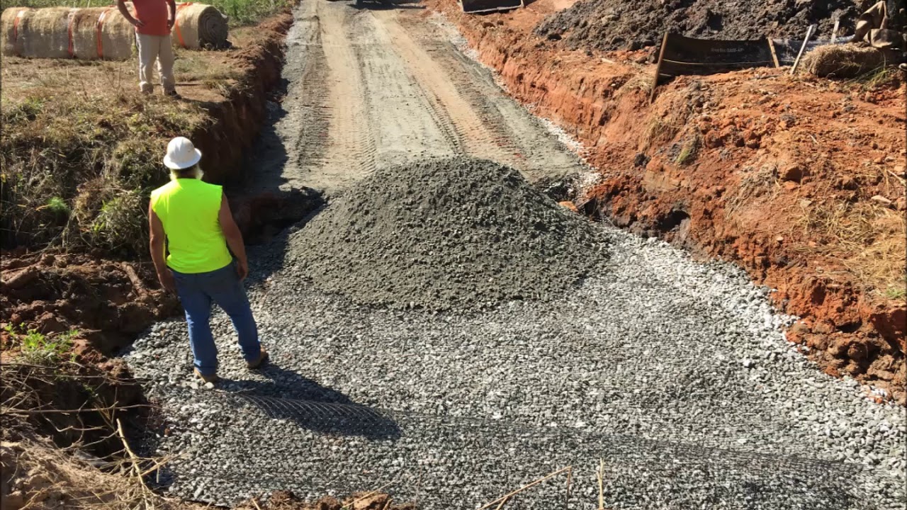 Stabilized Creek Crossing Using Flexamat Tied Concrete Block Mats for Utility Line