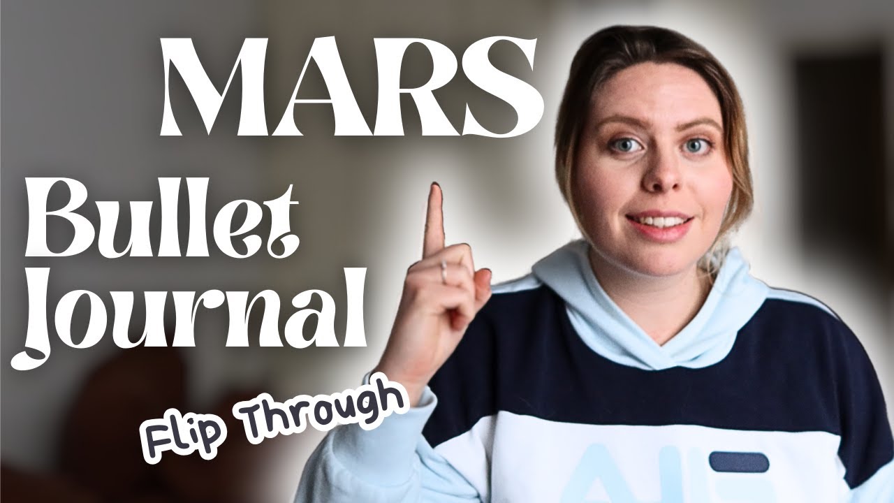 BULLET JOURNAL MARS 2024 : L'ESSENTIEL DANS UN CARNET ! (Adapté aux débutants)