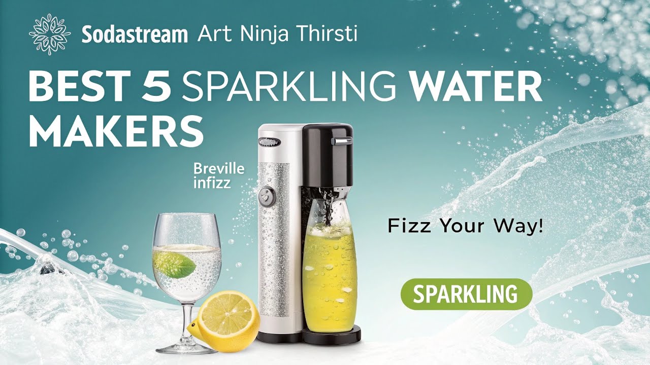 ✨ Top 5 Best Sparkling Water Makers of 2025 | SodaStream, Breville, Ninja & More!