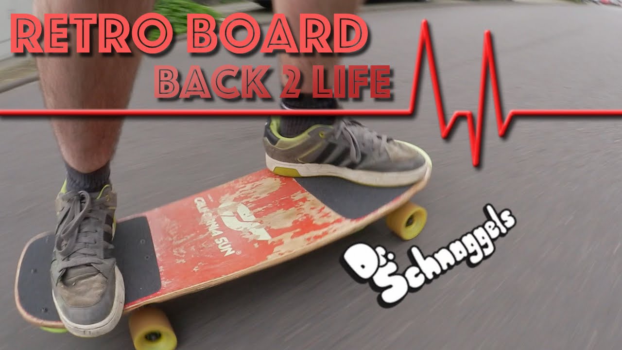 RETRO SKATEBOARD back 2 life: Scheunenfund 22 Jahre alt.... retrofit