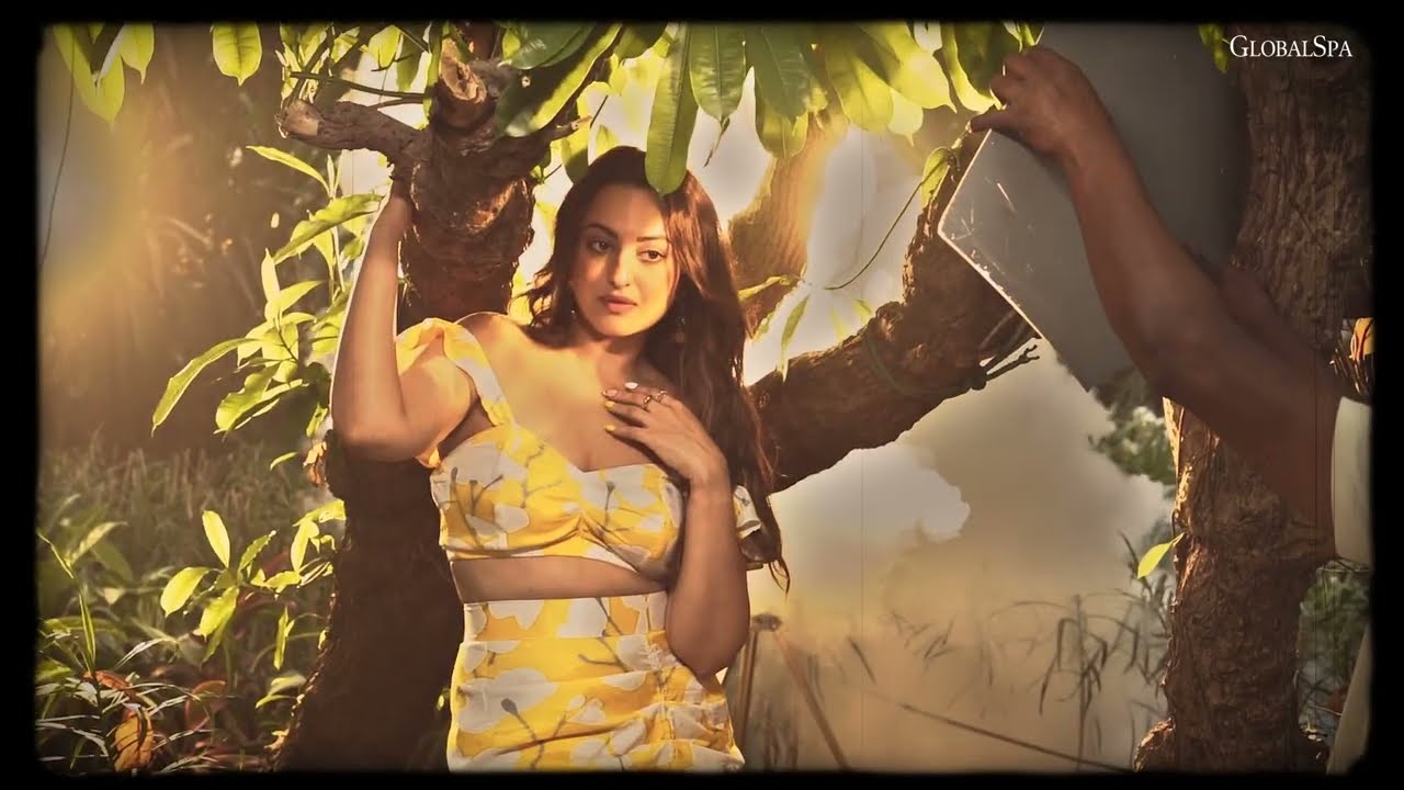 Cover Shoot with Sonakshi Sinha |GlobalSpa Magazine |Behind The Scenes