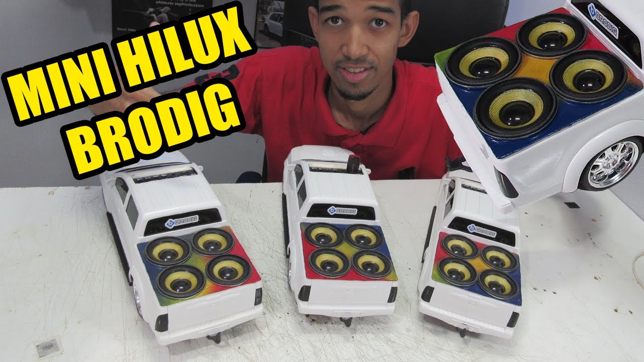 Como é Fabricada a Mini Hilux com som da BRODIG