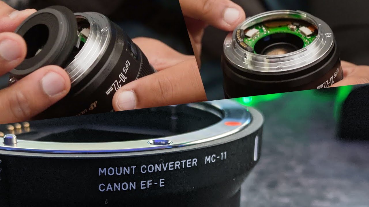 Adapt EF-S Lenses to Sony E-Mount with Sigma MC-11: Simple Hack