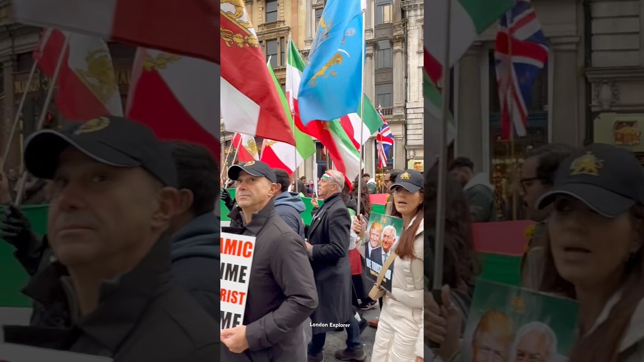 Voices for Iran 🇮🇷protest at Whitehall #london #protest #iran #history