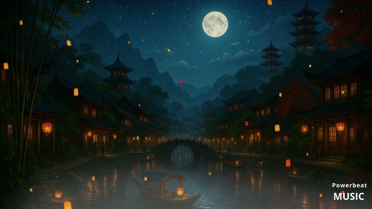 Moonlit Serenity | Chinese Guzheng & Flute Instrumental