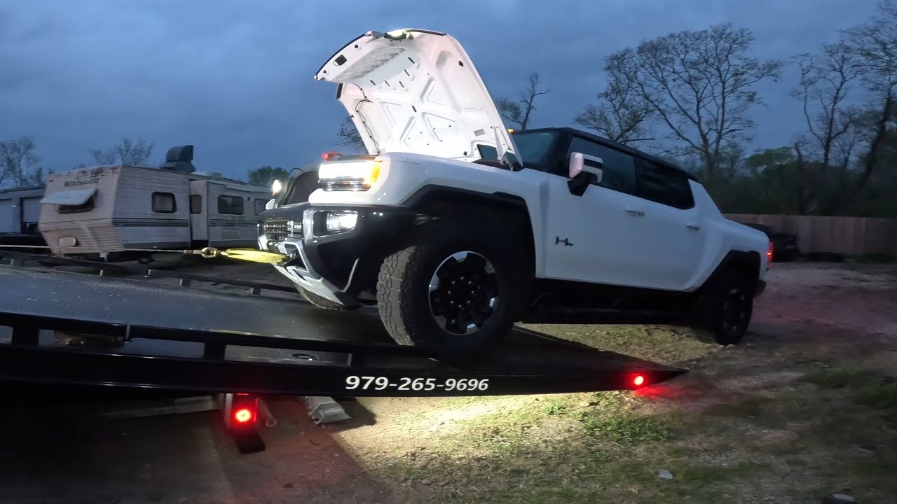 Jump Starting an Electric Vehicle? Towing a Hummer EV - Part 2