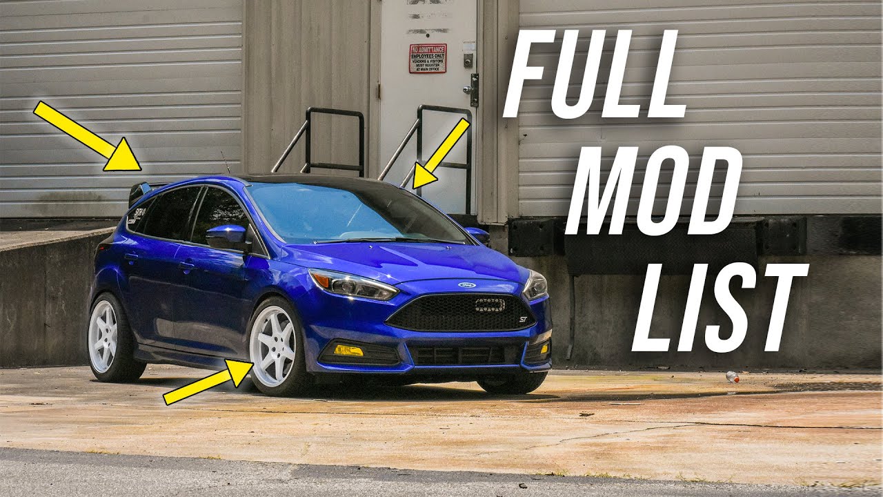 BEST Beginner Modifications for the Focus ST | *Little/No Experience Required*