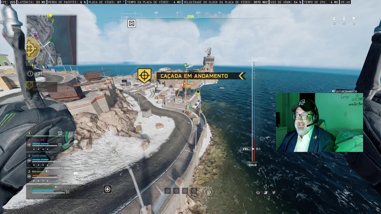 🎮 COD AO VIVO | Saindo de reunião direto pro lobby | Gamer 49+