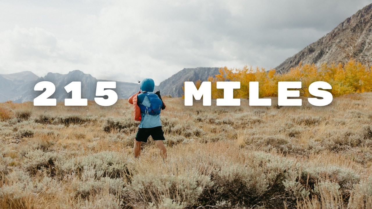 My First 200-Mile Race: Surviving the Inaugural Mammoth 200 - Long-Form Trail Running Documentary