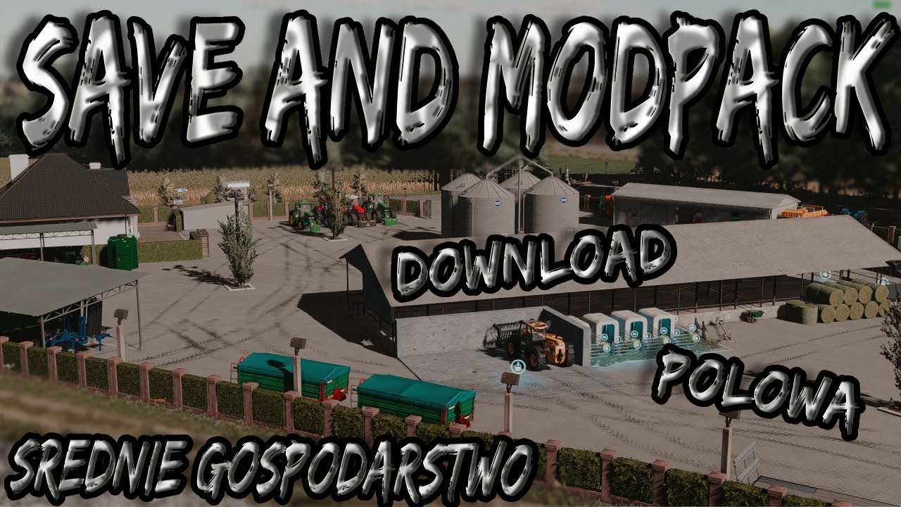 🌾🚜SAVE&MODPACK 🚜🌾||❤️ ŚREDNIE POLSKIE GOSPODARSTWO❤️🚜🔥| POŁOWA😮💪 |MEGA KLIMAT🚜❤️|AGROKROL🌽🚜|| FS22🌽🤩