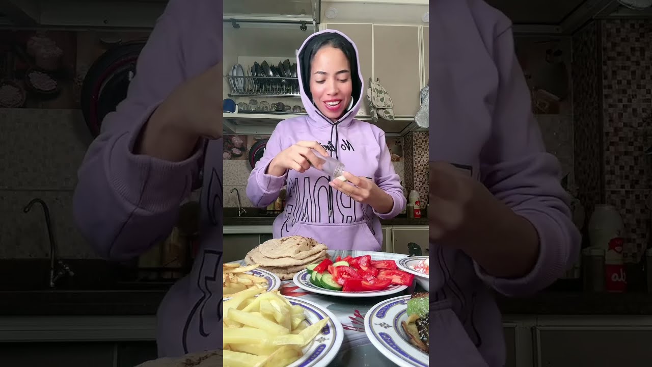 تعالو نجهز الغدا سوا 😍❤️