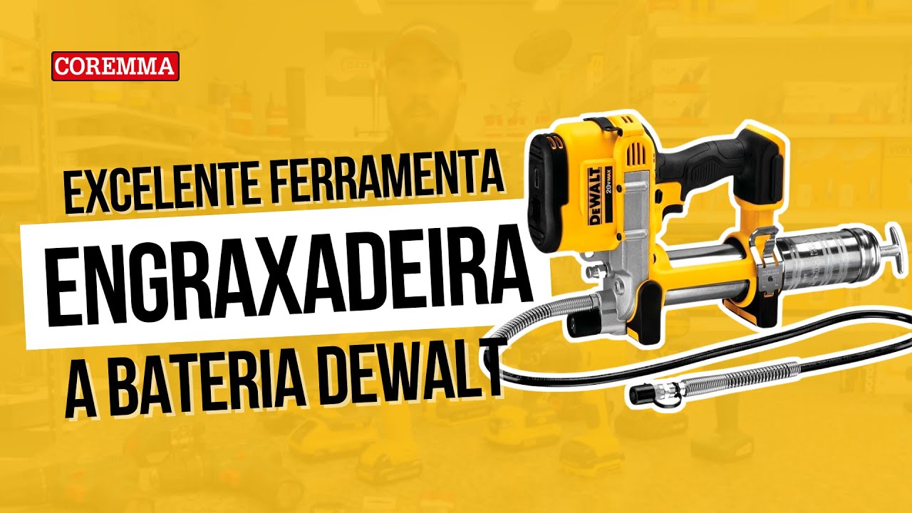 Engraxadeira DCGG571 da DeWalt vale a pena? Unboxing e demonstra&ccedil;&atilde;o!