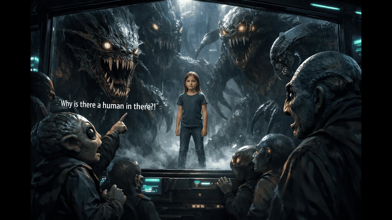 They Put a Human Girl in the Deathworld Predator Exhibit — An Alien Kid Asked One Question | HFY