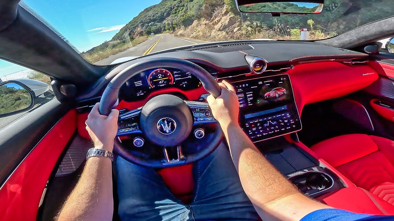 2024 Maserati Granturismo Trofeo POV Drive Review!