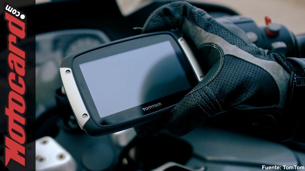 ¿GPS PARA MOTO? TomTom Rider 550, ANÁLISIS de sus funciones
