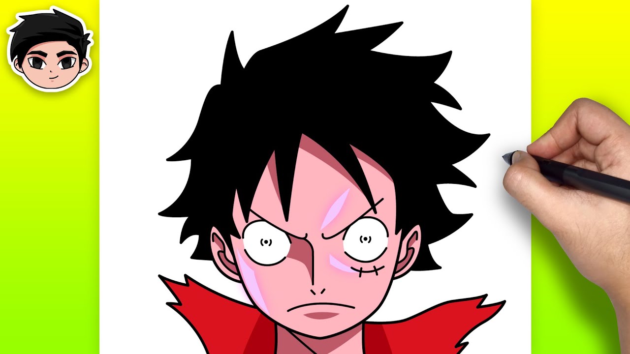 How to Draw LUFFY GEAR 2 from One Piece | Easy Step-by-Step