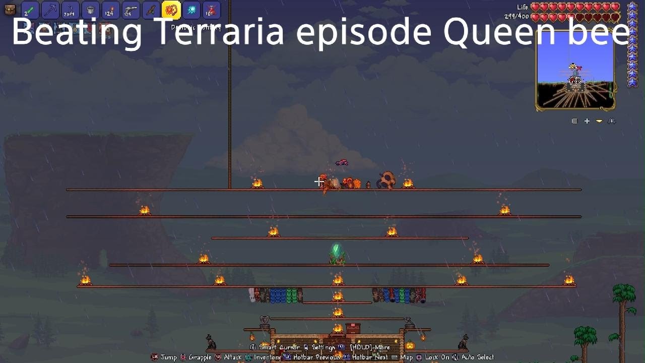 Beating qween bee