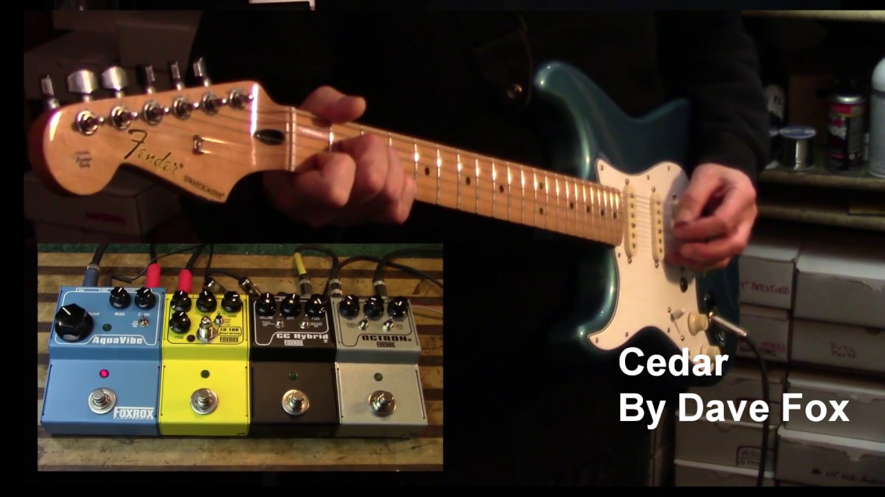 Foxrox pedal demo - Cedar